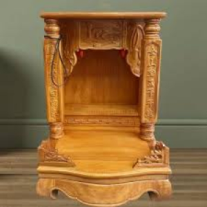 Tủ gỗ thờ ông địa 1