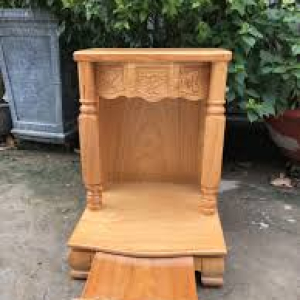Tủ gỗ thờ ông địa 4
