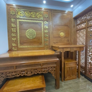 Tủ thờ gỗ
