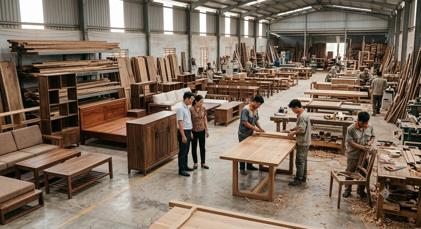 Bối cảnh thị trường nội thất gỗ và nhu cầu thực tế tại Bình Dương